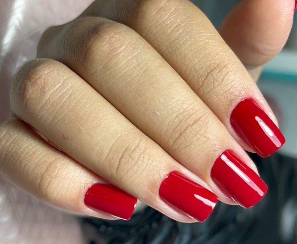 Unhas vermelhas